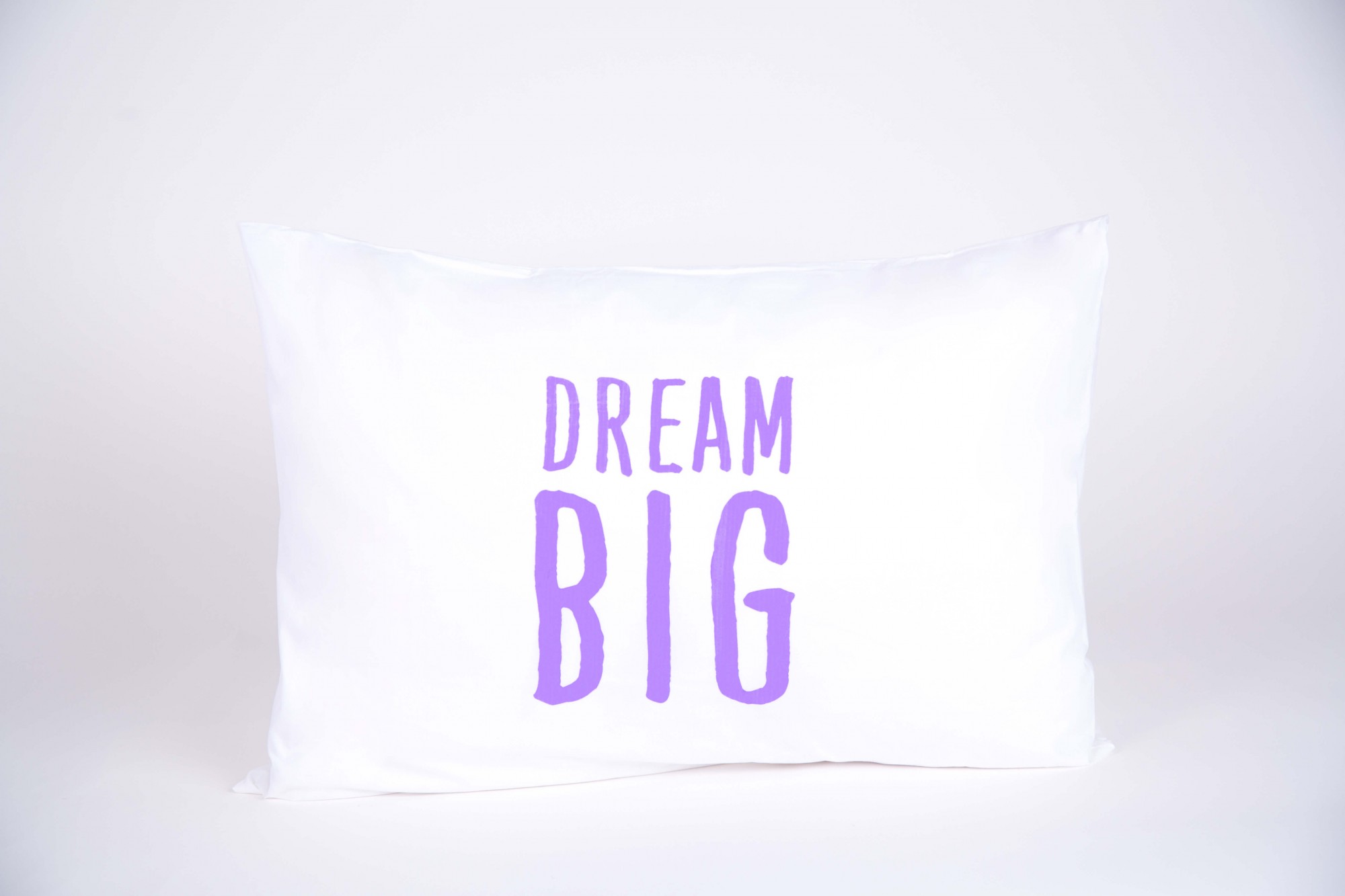 זוג ציפיות "DREAM BIG" סגול